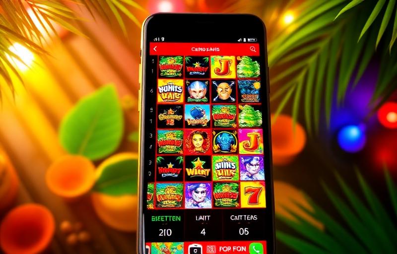 Karamba Casino colourful lobby with tropical theme and bonus countdown